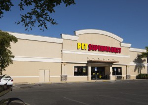Pet Supermarket- Ada's Natural Market- Part of College Plaza at US 41 & College Parkway in Fort Myers, which also includes Radio Shack, Tijuana Flats, Five Guys, Pet Supermarket, West Marnie, Bank United and Mattress Inc.