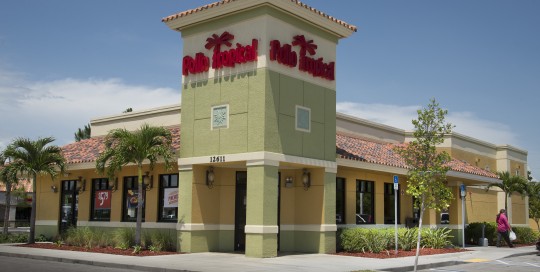 Pollo Tropical- Located in Clarion Plaza on US 41 in Fort Myers, FL and includes Wawa, Sleep Number, Culver’s and Chipotle.