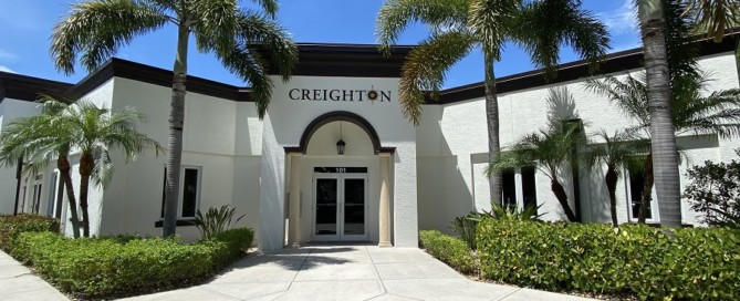 Office building for Creighton Construction & Development’s headquarters in Fort Myers, Florida